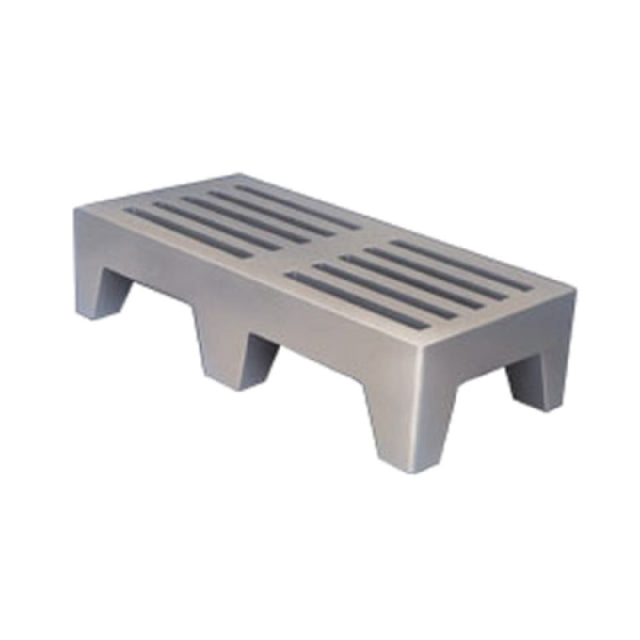 Winholt PLSQ-3-1222-GY Dunnage Rack Perforated 1-tier