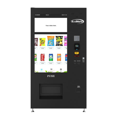 Koolmore KM-VMRWT-48BR Refrigerated Vending Machine 40.6"W X 35.25"D X 76.75"H