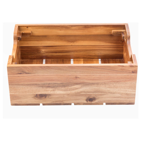 Tablecraft 300101 Food Box/Crate 19-1/4" X 13-3/8" X 7-3/8" 1/2 Size