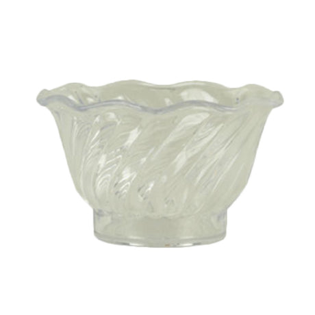 Thunder Group PLDS005C Dessert Dish 5 Oz. Swirl Tulip Shaped