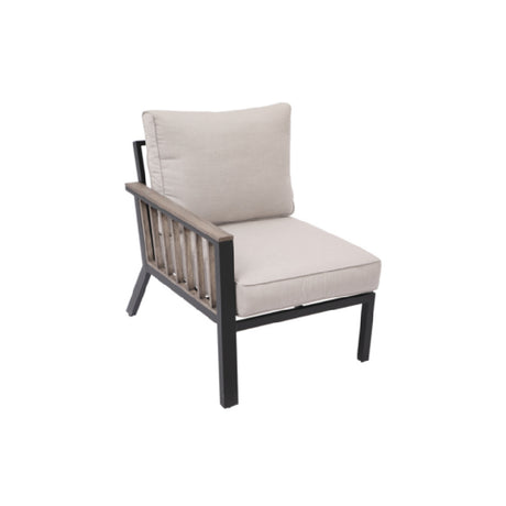 Plantation Prestige Commercial Furniture 8820500-0140433 Telluride Right Hand Section Matte Black Finish