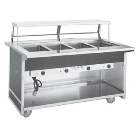 Atlas Metal BLH-2-OT Hot Food Serving Counter Electric (2) 12" X 20" Hot Food Wells