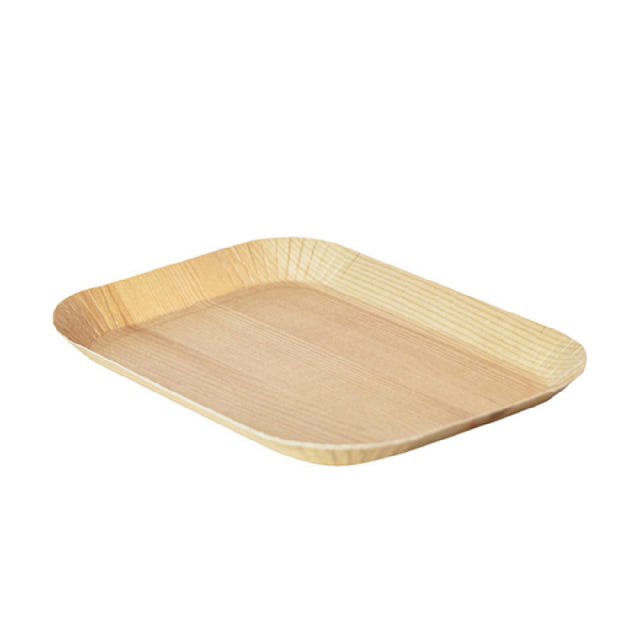 PacknWood 210PTRAY1015 - Decor Tray, 4.9"L X 6.9"W X 0.5"H, Laminated Light Wood