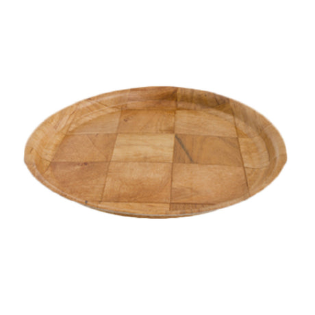 Crestware CWPR12 Tray 12" Dia. Woven Wood