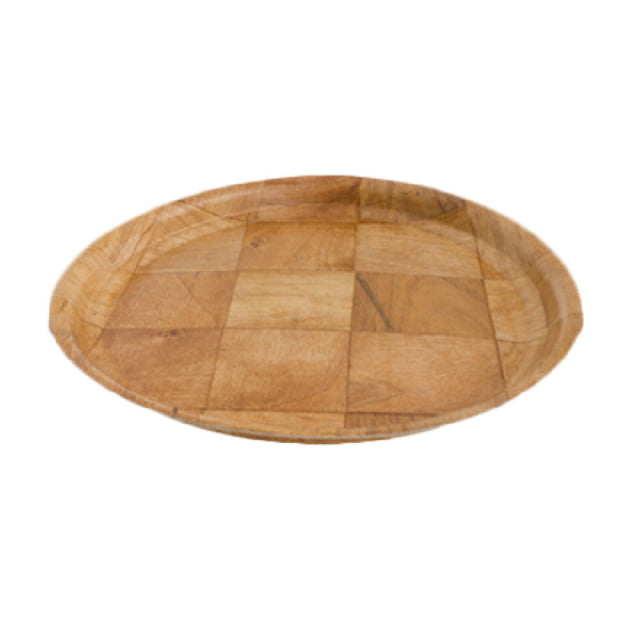 Crestware CWPR12 Tray 12" Dia. Woven Wood