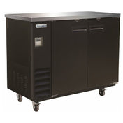 Empura Refrigeration E-KBB48-2 Back Bar Cooler 2 Swing Solid Doors 49"W X 24.4"D X 41.8"H