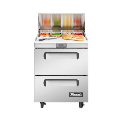 Migali Industries C-PP44-D-HC Migali® Pizza Prep Table Drawers 44"W