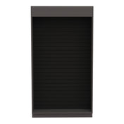 Hubert 58012 - Expressly Hubert® Micro Market Slatwall Snack Kiosk, 48"W X 26 3/4"D X 88"H