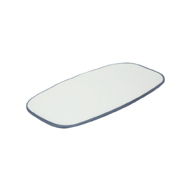 Bauscher Hepp TBL4608 - Marl Collection Side Plate, 11-4/5" X 6", Rectangular