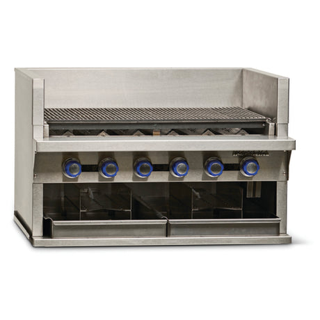 Imperial IABA-36_LP Smoke Broiler Gas Countertop