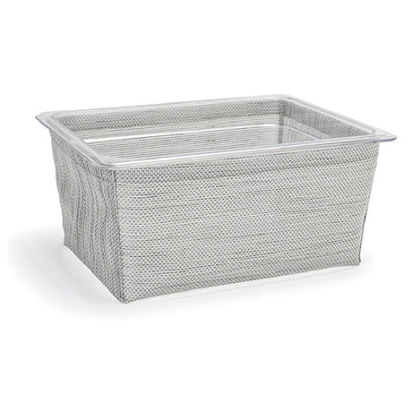 FOH BHO135GYV21 1/2 Size Metroweave Housing/Pan Set Deep Mesh Grey Includes One BHO130GYV21 1/2 Size Metroweave® Housing Deep Mesh Grey