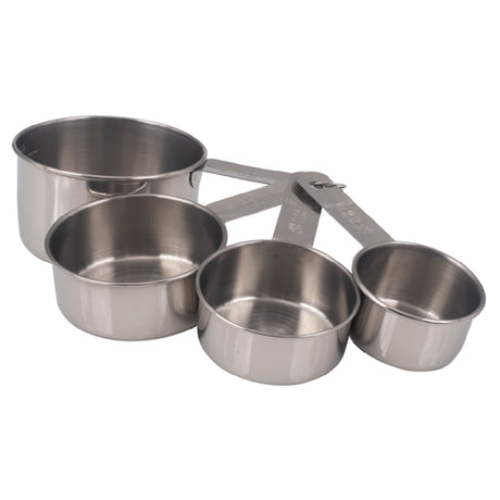 Stanton Trading 1047 Measuring Cup Set Of 4 (1/41/31/2 & 1 Cup) Stainless Steel