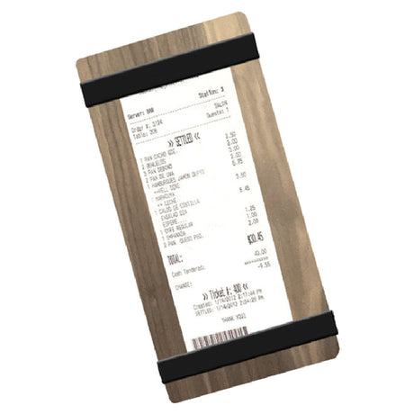 Menu Solutions WRBB-49 Check Presenter 4" X 9" Top & Bottom Rubber Bands