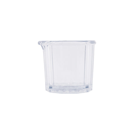 CAC China SPPL-2 Syrup/Cream Pitcher 2 Oz. SAN Plastic