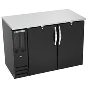 Beverage Air BBN48HC-F-B - Refrigerated Food Rated Back Bar Storage Cabinet, Two-section