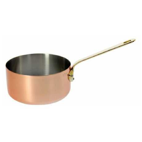 JB Prince RB342 16 De Buyer Copper Saucepan 6.29"dia Brass Long Handle