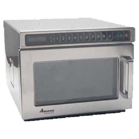 Franklin Machine Products 249-1138 Commercial Microwave Oven 0.6 Cu. Ft. Capacity 1200 Watts