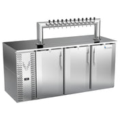 Victory VDD72HC-S-12T - Direct Draw Dispenser, 72"W X 30-1/8"D X 49-7/8"H, 23.643 Cu. Ft.