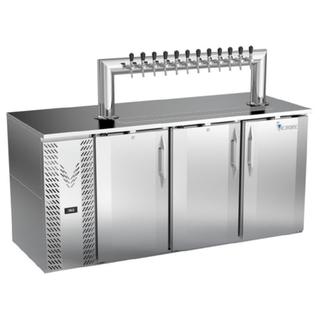 Victory VDD72HC-S-12T - Direct Draw Dispenser, 72"W X 30-1/8"D X 49-7/8"H, 23.643 Cu. Ft.