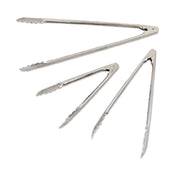 Alegacy Foodservice Products 3512 Spring Tongs 12"L Scalloped Edge