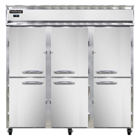 Continental Refrigerator 3FNSAHD Freezer Reach-in Three-section