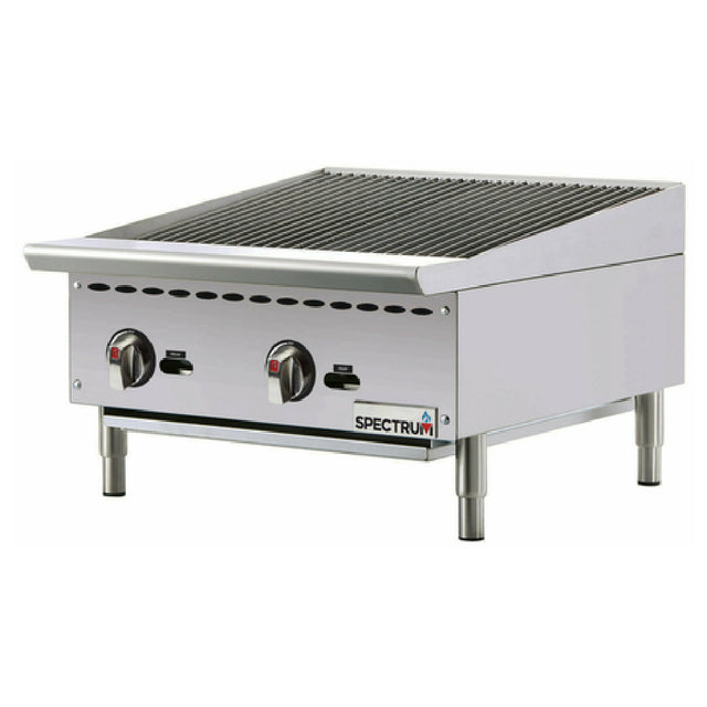 Winco NGCB-24R Spectrum™ Charbroiler Natural Gas Countertop