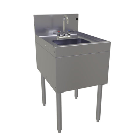 Glastender HSB-18 Underbar Hand Sink Unit Free Standing 18"W X 24"D