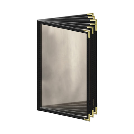 Risch TE-12V 5.5X8.5-LEATHERETTE Deluxe Sewn Leatherette Menu Cover (specify Color)