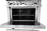 Connerton Cooking CN36-6_NAT Restaurant Range Gas 36"W X 33.9"D