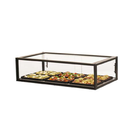 Cal Mil 23765-1-13 Onyx Case 1-tier Knockdown