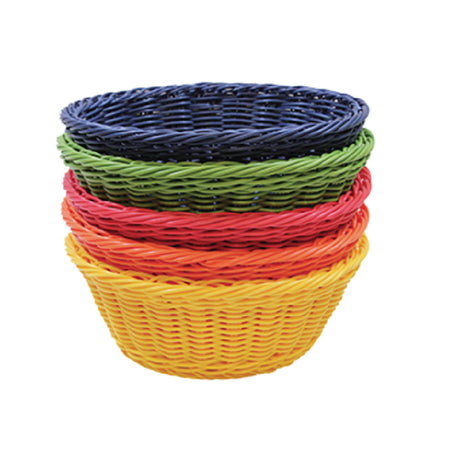 Tablecraft HM1175A Ridal Collection™ Basket 8-1/4" Dia. X 3-1/4"H Round