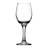 Steelite P44992 Wine Glass 8.75 Oz. (H 7-1/4" M 2-7/8" T 2-1/4" B 2-5/8") Soda Lime