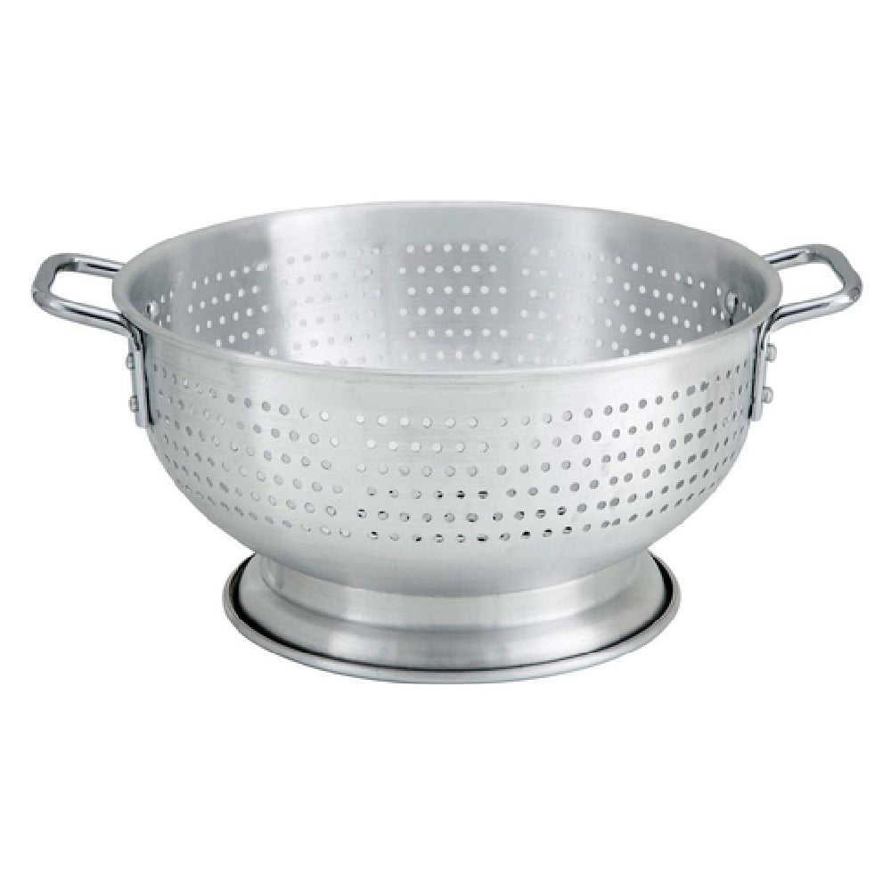 Omcan 80406 (80406) Colander 16 Qt. Capacity 16-1/2" Diameter X 7-1/8" Deep