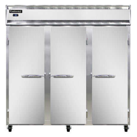 Continental Refrigerator 3FSNSS Freezer Reach-in Three-section