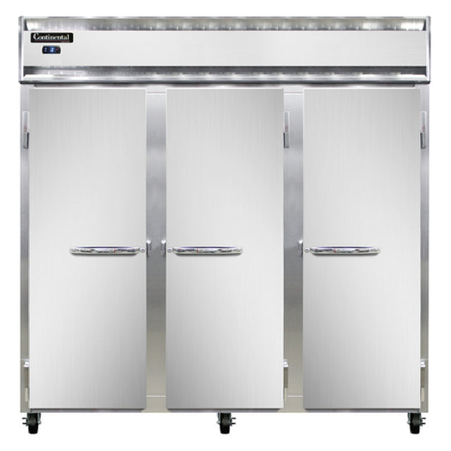 Continental Refrigerator 3FSN Freezer Reach-in Three-section
