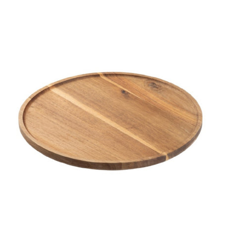 Tablecraft 11828 Lazy Susan 13"W X 13"D X 1.75"H Acacia Wood