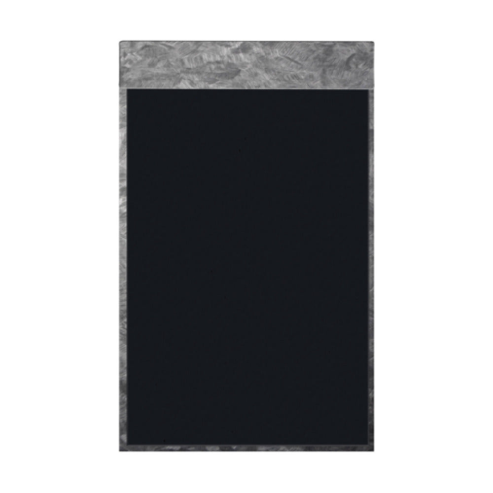 Risch MMB-MET 8.5X14 Brushed Metallic Magnetic Menu Board (specify Color) 8-1/2" X 14"