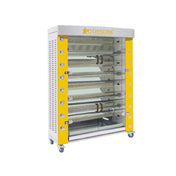 Rotisol FB1400-8G-SSP FlamBoyant Infrared Rotisserie Oven Gas Floor Model