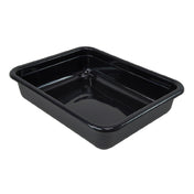 Quantum FSB-20155CS_BROWN - Bussing Tub, 15"W X 20"L X 5"H, Flat Bottom