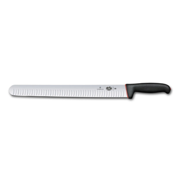 Victorinox Swiss Army 5.4723.36DB - Slicer Knife, 14" Granton Edge, Black/red Dual Grip