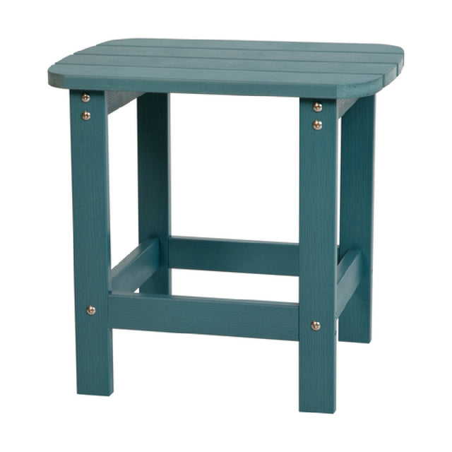 Flash Furniture JJ-T14001-SFM-GG Charlestown Adirondack Side Table Poly Resin Wood