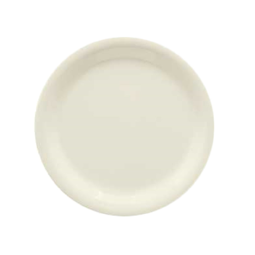 GET Enterprises NP-10-DI Diamond Ivory™ Plate 10-1/2" Dia. Round