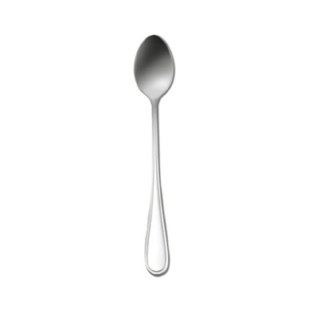 1880 Hospitality V015SITF Oneida® Iced Teaspoon 7" Curved Border Along Handle