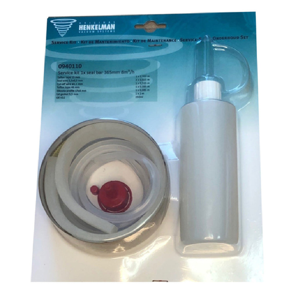 Invacus 0940110 Henkelman Service Kit Suitable For Mini/Micro Jumbo Includes Teflon Tape (15mm) 1x 0.355m
