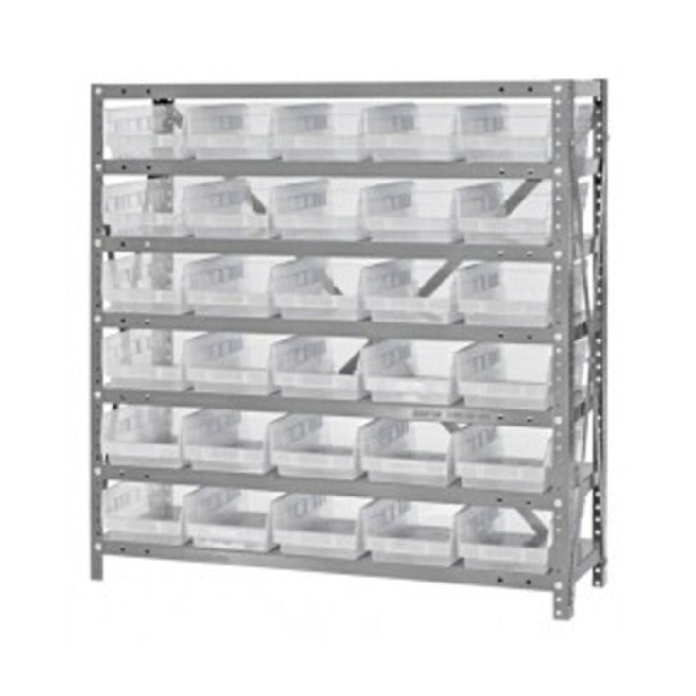 Quantum 1239-102CL Shelving Unit 12"D X 36"L X 39"H Heavy Duty