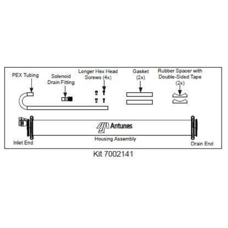 Antunes VZN ULTRAFILTER HOUSING KIT 7002141 The VZN Ultrafilter Housing Retrofit Kit Is Designed For VZN-441VE.