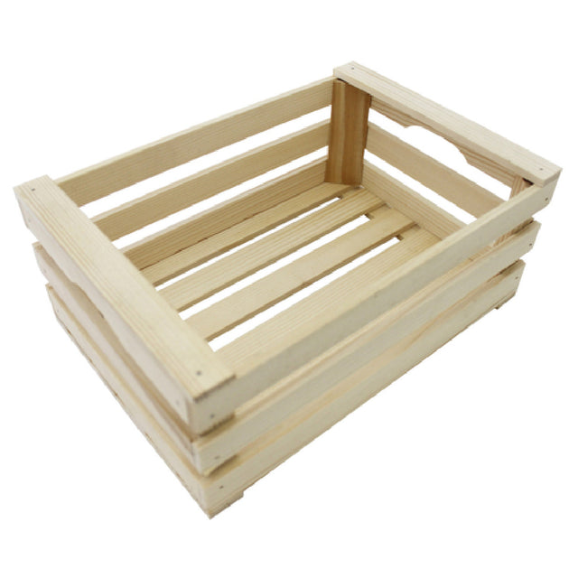 Paderno A4982267 Display Crate 13-3/4"L X 8-3/4"W X 4"H Beechwood