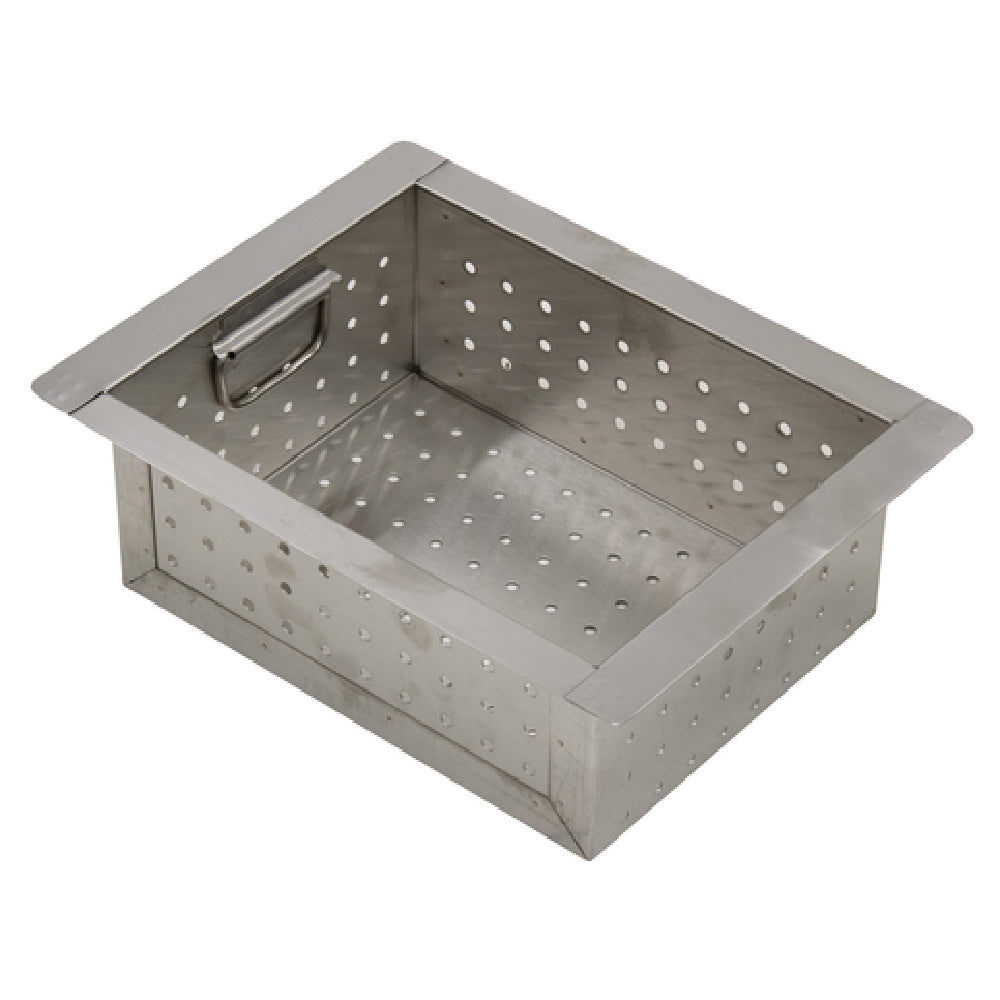 Advance Tabco A-16 Perforated Basket For 10" X 14" Underbar Sinks