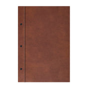 Risch CMBFF-LTH 8.5X14 Tuxedo Leather Bonded Leather Chicago Menu Board (specify Color)