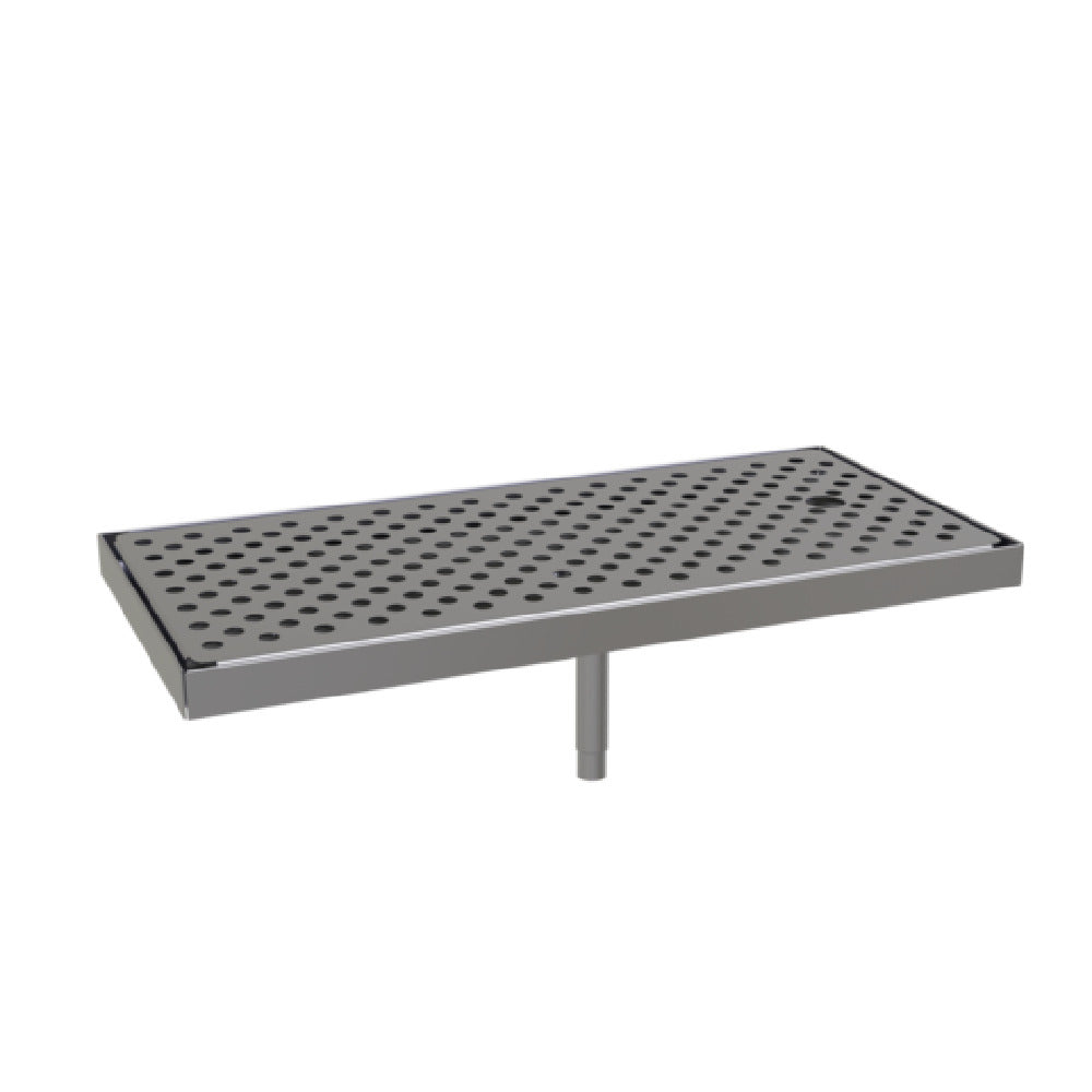 Glastender SM-DP8X17 Surface Mount Drain Pan 17"W X 8"D (NOTE: Made To Order Not Returnable)